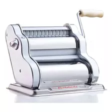 Maquina Para Pasta Pastalinda Amasa Y Estira M- Pst-200 Color Cromada