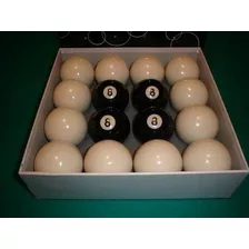 Bolas De Pool Blancas Y Negras X Caja 