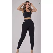 Conjunto Cropped E Calça Rhero Jeans Ref 11636