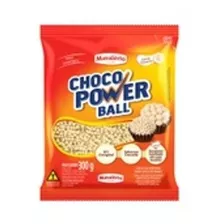 Choco Power Ball 300g Cereal Chocolate Branco Mavalério