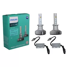 Kit Lampada Led H1 Philips Ultinon 12v 6200k 160% + Luz