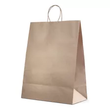 Bolsa De Papel Kraft Mediana (50 Unidades)