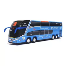 Brinquedo Miniatura Ônibus Viação Real Expresso King 30cm