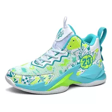 Nuevos Zapatos De Baloncesto Para Hombre, Cuero, Niños, Prim