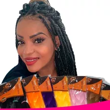 Cabelo King Jumbo Soul Diva Tranças Box Pacotão 400g Cor Preto