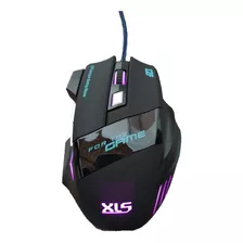 Mouse Gamer Xls 3200 Dpi Led - 5 Botões