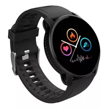 Smartwatch Reloj West W9 Multi Deportes Android / Ios Color De La Caja Blanco Color De La Malla Negro