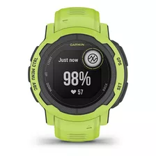 Smartwatch Garmin Instinct 2 Verde Lima - Tactical Resistente Tracback
