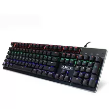 Teclado Mecanico Imice Mk-x80 Gamer Rgb Retroiluminado Usb