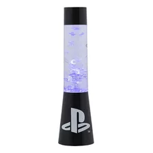 Paladone, 33 Cm, Playstation Glitter Flow Lamp Night, Decora