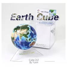 Cubo Mágico Mapa Mundi Planeta Terra 2x2x2 Yuxin Earth 3d
