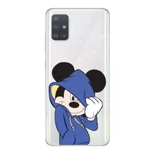 Capa Capinha Proteção Anti Shock Mickey Moletom Lançamento