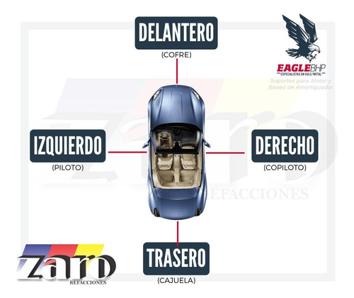 Base Amortiguador Volvo C70 2.3l L5 19982004 Del. - Izq. Foto 6