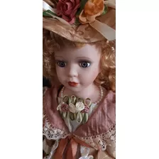  Boneca De Porcelana Antiga ( Inglesa )