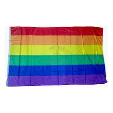 Bandera Orgullo * Pride * Lgbtiq * Arcoiris Gay 1,40x2,50mts