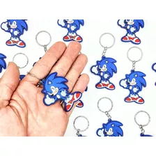 Sonic Lembrancinha 10un Chaveiro Mimo Festa Game Jogos Play