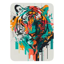 Mouse Pad Tigre Arte De Animales - 17cm X 21cm D66
