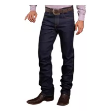 Calça Jeans Tassa Elastano Corte Reto Boca Larga Original