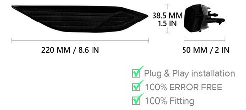 Intermitente De Parachoque Led Porsche Cayenne 958 2010 2014 Foto 6