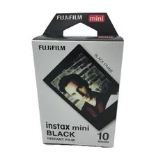 Filme Papel Instax Mini Black 7, 8 E 9 - 10 Fotos 5,4 X 8,6