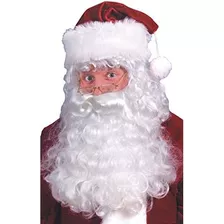 Costumes Men's Quality Santa Beard And Wig Set