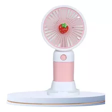 Mini Ventilador Portatíl Usb De Mão Mesa Maquiagem Bateria