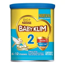 Formula Infantil Baby Klim Etapa 2 De 6-12m X 800gr