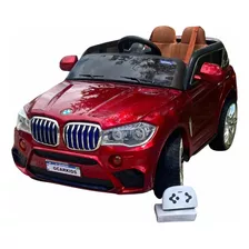 Carrinho Elétrico Vermelho Bmw X5 12v