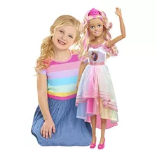 Muñeca Barbie Unicornio Mejor Amiga De La Moda De 28 Pulgada