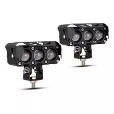 Par Faros Barras Luz Hi/lo Super Beam Exploradoras 4x4 Moto