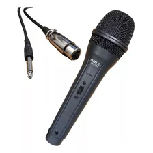 Micrófono Aole Am188 Dinámico Cardioide Con Cable Karaoke
