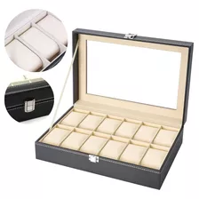 Caja Organizador Relojes Set Relojeria Estuche Para Relojes