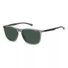 Gafas De Sol Carrera Ducati Carduc 004/s R6sqt 57-17 145, Color Gris, Marco, Color Gris, Color Varilla, Lente Negra, Color Verde, Diseño Cuadrado G15