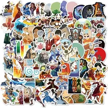 Avatar 50 Calcomanias Stickers Anime Contra Agua