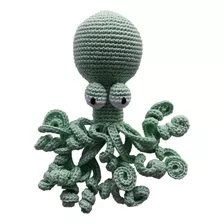 Polvo De Crochê - Boneco - Amigurumi - Brinquedo - Presente