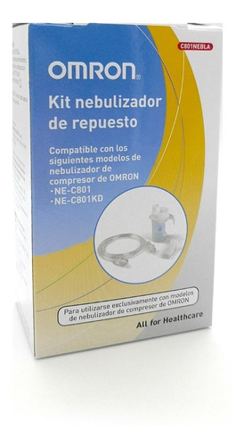 Kit De Repuesto Mascarilla Para Nebulizador Omron C801nebla