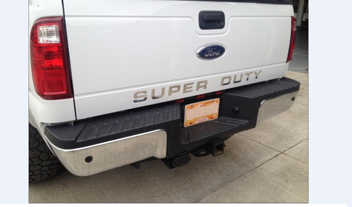 Letras Logotipo Tapa Batea Ford Super Duty 2008 - 2016 Foto 5