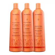 Kit Alisado Argan E Ojon Richée Professional 1000 Ml