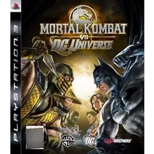 Mortal Kombat Vs Dc Comics Original Físico Ps3.