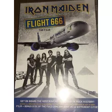 Dvd Duplo Iron Maiden Flight 666 Live After Death On The Roa