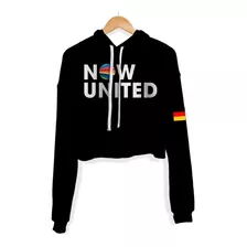 Cropped Moletom Now United Sina Deinert 12 Bandeira Alemanha