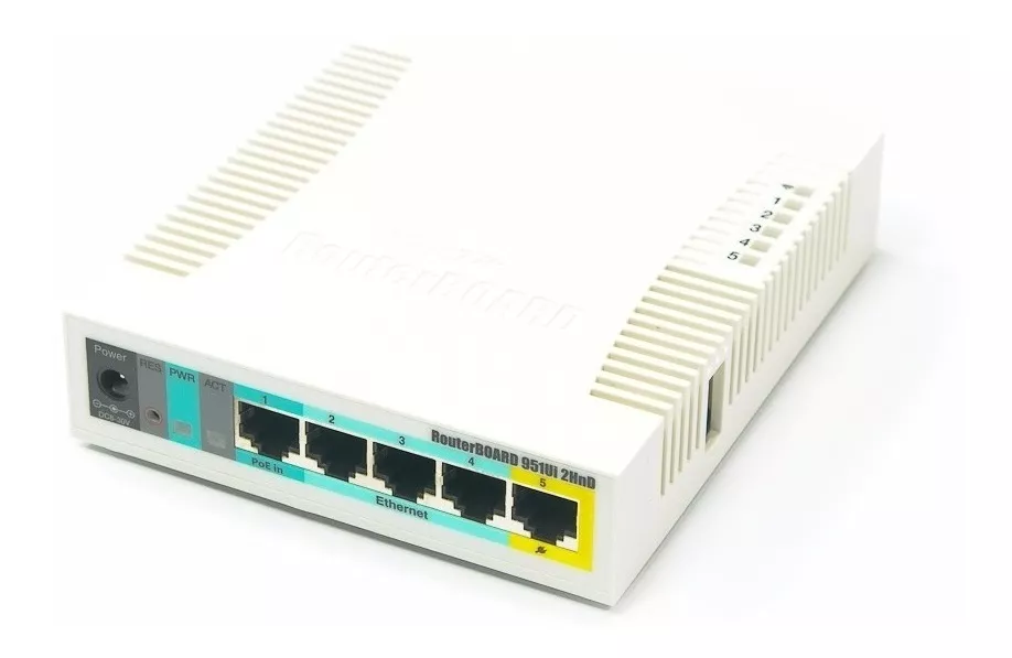 Mikrotik Rb951ui-2hnd 2.4ghz Wi-fi Routerboard L4 Incluy Iva
