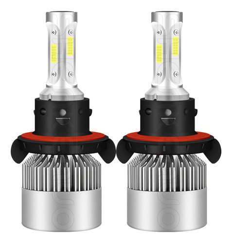 Kit Faros Led 8000lm Luz Alta Y Baja/niebla Para Ford