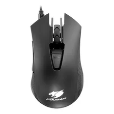 Mouse Gaming Alámbrico Cougar® 500m, Sensor Óptico, 4000dpi Color Negro