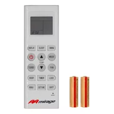 Control Remoto Original Minisplit Mirage Q17 Con Instructivo