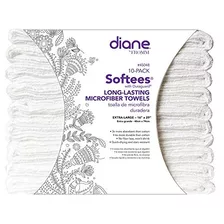 Diane Softees Con Duraguard, Blanco, Paquete De 10, 45048.