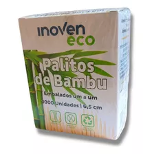 Palito Dental De Bambu Inoven C/1000 Un