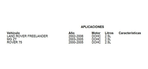 Junta Multiple Escape Rover 75 2004 2.5l Ajusa Foto 2