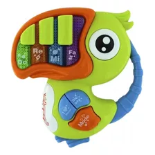 Teclado Infantil Para Bebes Musical Tucano - Fenix Cor Verde