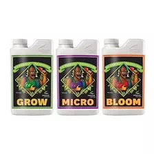 Los Nutrientes Avanzada Ph Perfect Grow, Micro, Bloom 4l, 3-